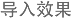 导入效果